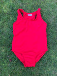 Modern Red One Piece