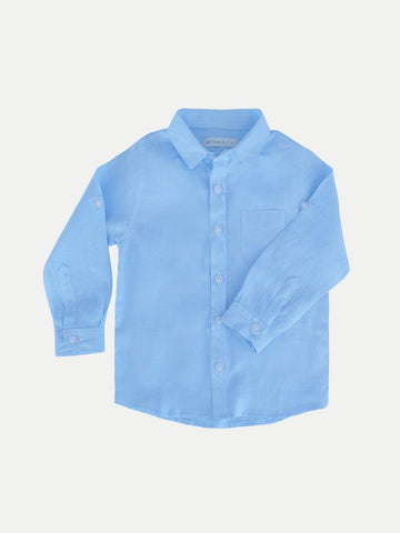 Blue Boy Linen Shirt