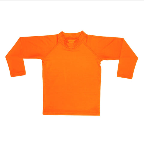 Orange Rash Guard